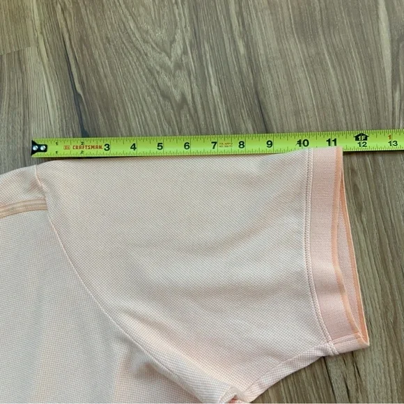 Like New‎ Tommy Bahama Peach Polo Shirt Size XL - Picture 10 of 10